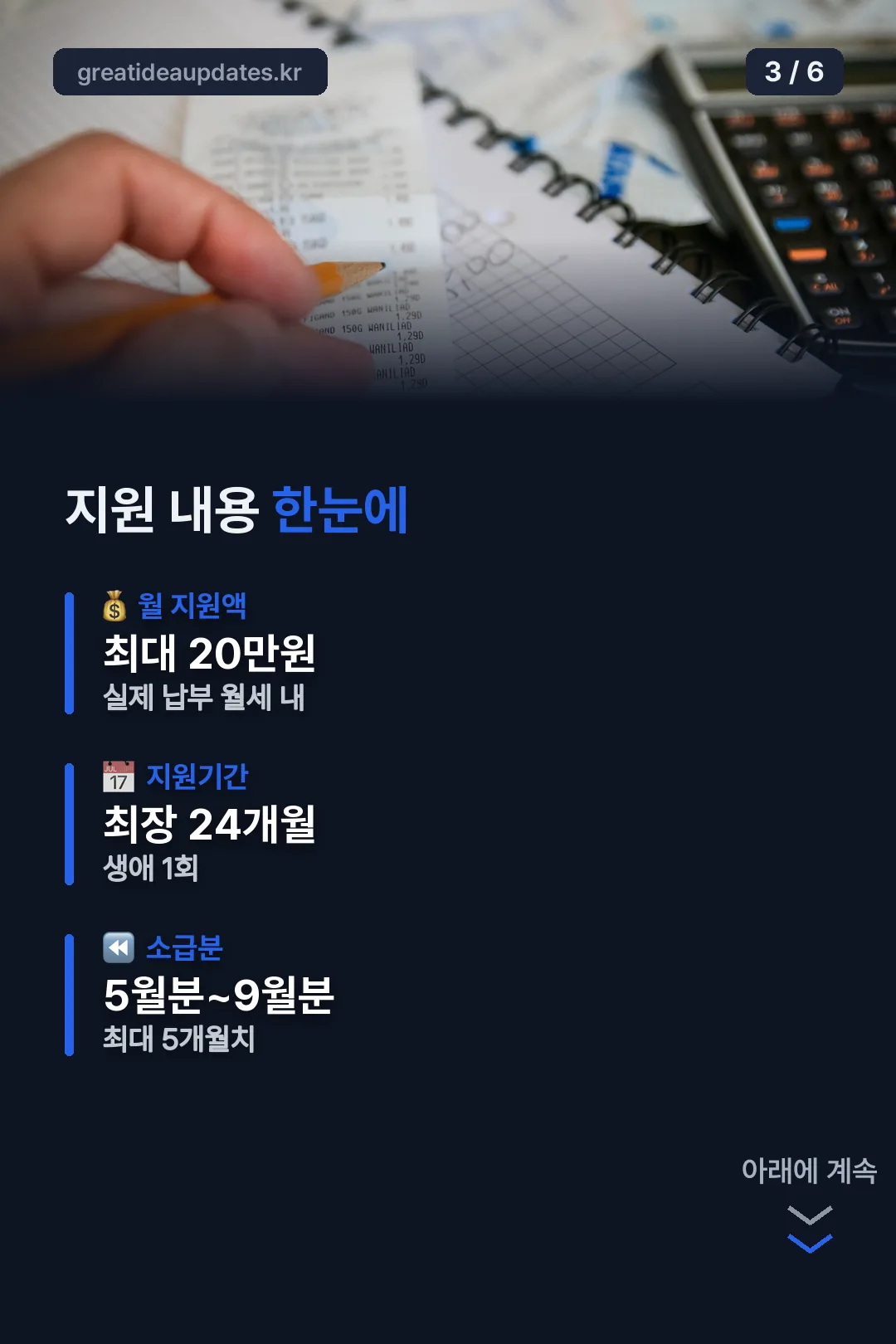 지원 내용 한눈에 보기