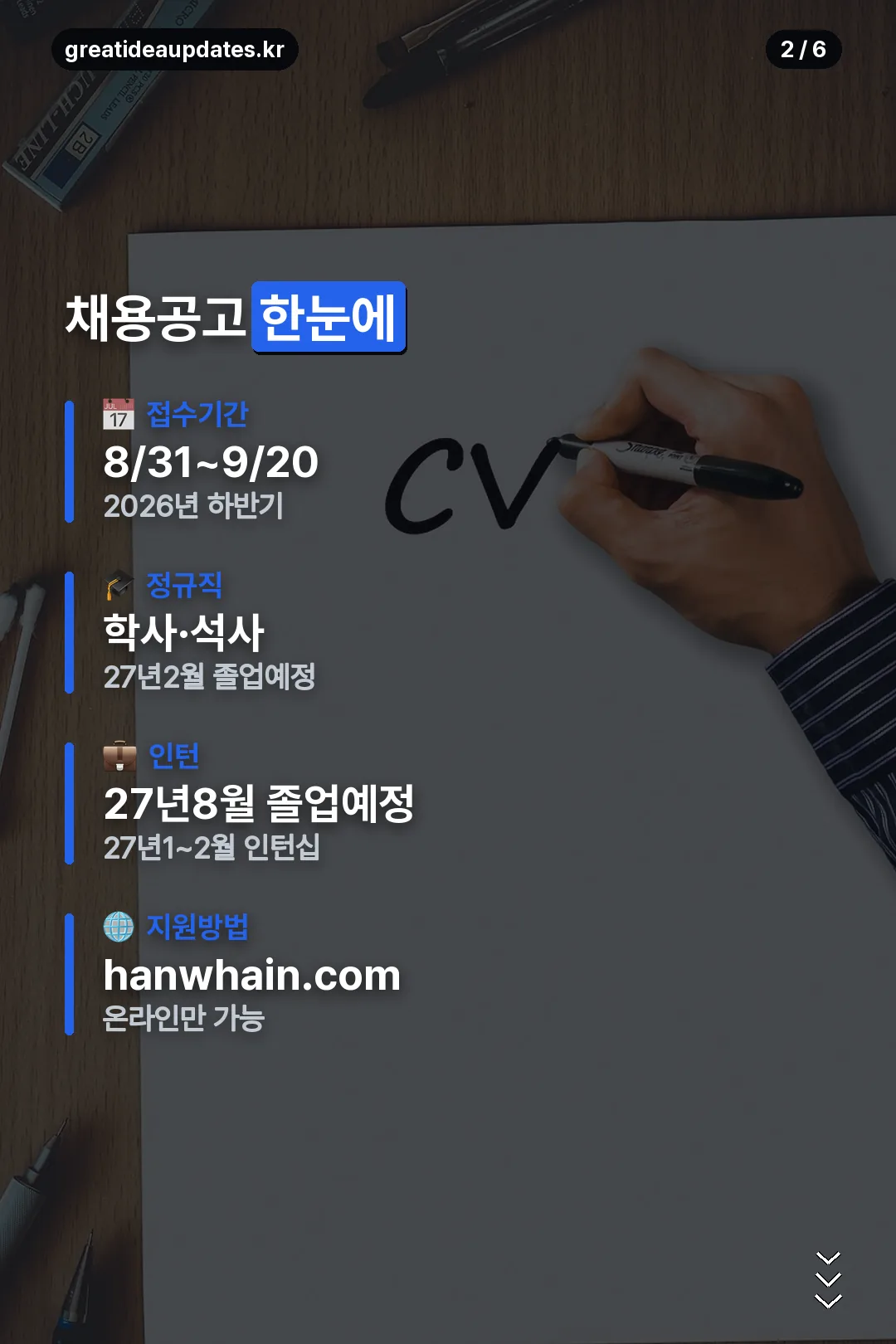 채용공고 한눈에 보기