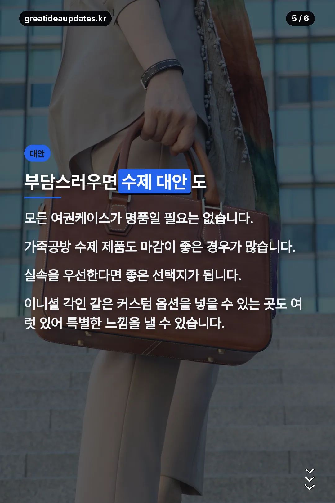 수제 대안